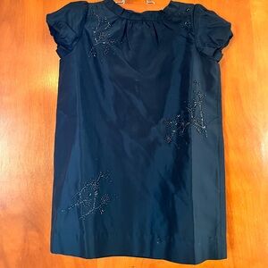 Dark Blue-black Bonpoint Toddler Dress